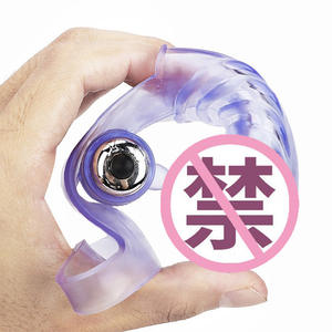 Funda <span class=keywords><strong>de</strong></span> Silicona Natural Reutilizable para Vibrador con Púas <span class=keywords><strong>de</strong></span> Forma Especial y Multicolor para Hombre - Product Image 2