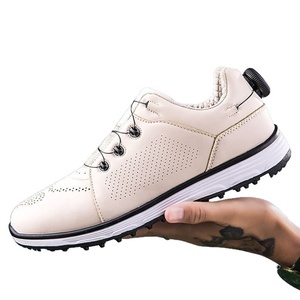 Chaussures de golf pour hommes style britannique HYGP-03 – Personnalisez votre marque, grandes tailles, directement de l'usine, imperméables et respirantes, fabriquées en Chine - Product Image 5