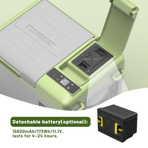 Pour Alpicool Y9E Mini <span class=keywords><strong>12</strong></span> <span class=keywords><strong>volts</strong></span> voiture réfrigérateur Portable <span class=keywords><strong>solaire</strong></span> extérieur réfrigérateur pour Camping et vente en gros Type de compresseur - Product Image 3