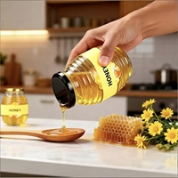 Pot en verre en gros pour miel, pot à miel en forme de nid d'abeille pour le stockage alimentaire, 100g, 250g, 380g, 730g avec couvercle