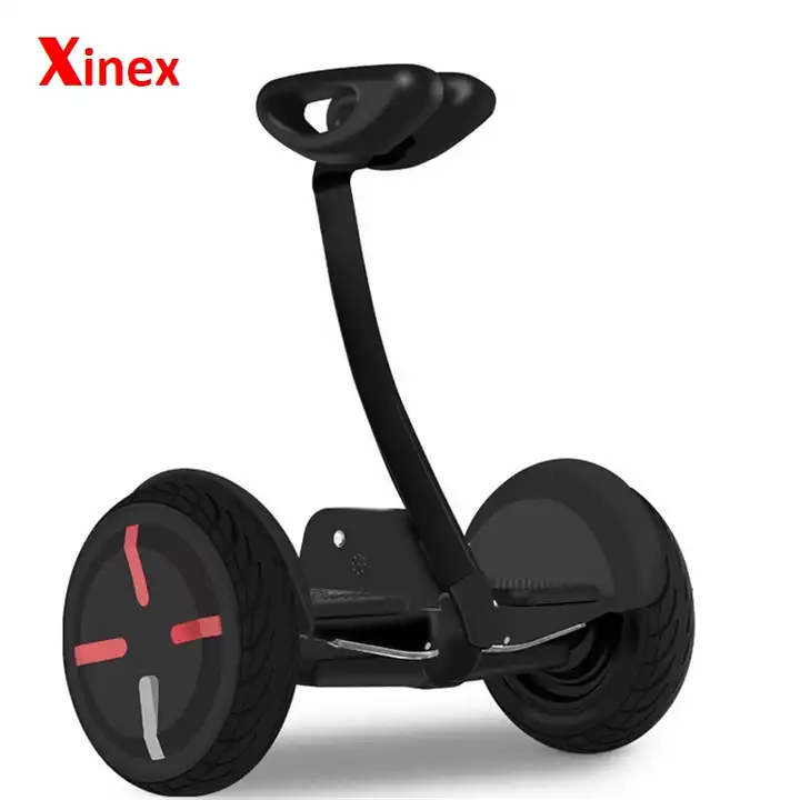 Scooters électriques 10 pouces Smart Auto-équilibrage E-scooter Hoverboard  2 roues Balance Board Enfants Skateboard Bluetooth + clé + sac