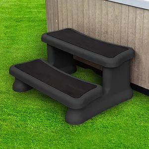 Immer Durable Using Non-slip Plastic Hot Tub Step Anti-skidding Spa Step Suitable For Round And Square Spa Tub