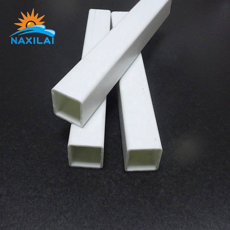 Naxilai Rõ Ràng Ép Đùn Ống Vuông Trắng Hình Chữ Nhật Ống Nhựa PVC