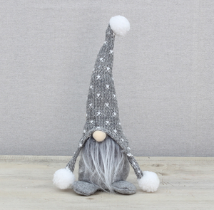 Décorations de Noël nordiques : Poupée sans visage, Poupée Gnome Vieil Homme, <span class=keywords><strong>Elfe</strong></span> de la Terre, Ornements Renard en tissu non tissé de lin, Nouveauté pour l'arbre - Product Image 6