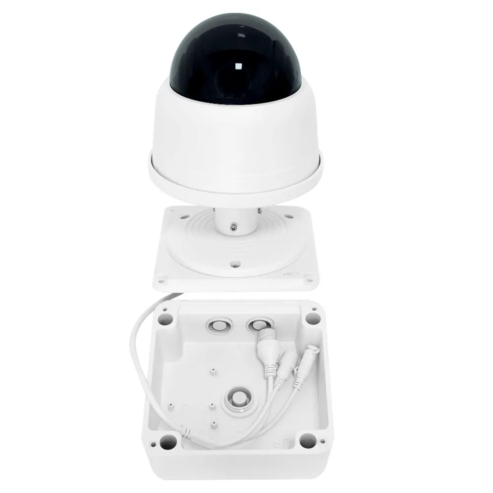 4mp Ir 50M Vandalproof Beveiliging Poe Ip Dome Camera Oem/Odm Waterdicht Outdoor Sdk 360 Graden View Ptz Cctv Netwerk Camera