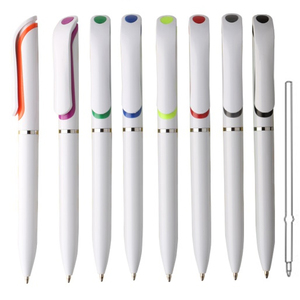 Nueva promoción, bolígrafos <span class=keywords><strong>de</strong></span> plástico baratos, bolígrafo <span class=keywords><strong>de</strong></span> regalo con logotipo <span class=keywords><strong>de</strong></span> marca personalizado para papelería y útiles escolares - Product Image 2