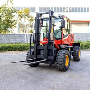 3.รถยกออฟโรด5Ton พร้อมเสารถยกที่ขรุขระรถยกสำหรับใช้ในฟาร์มส่งฟรีทั่วโลก - Product Image 6