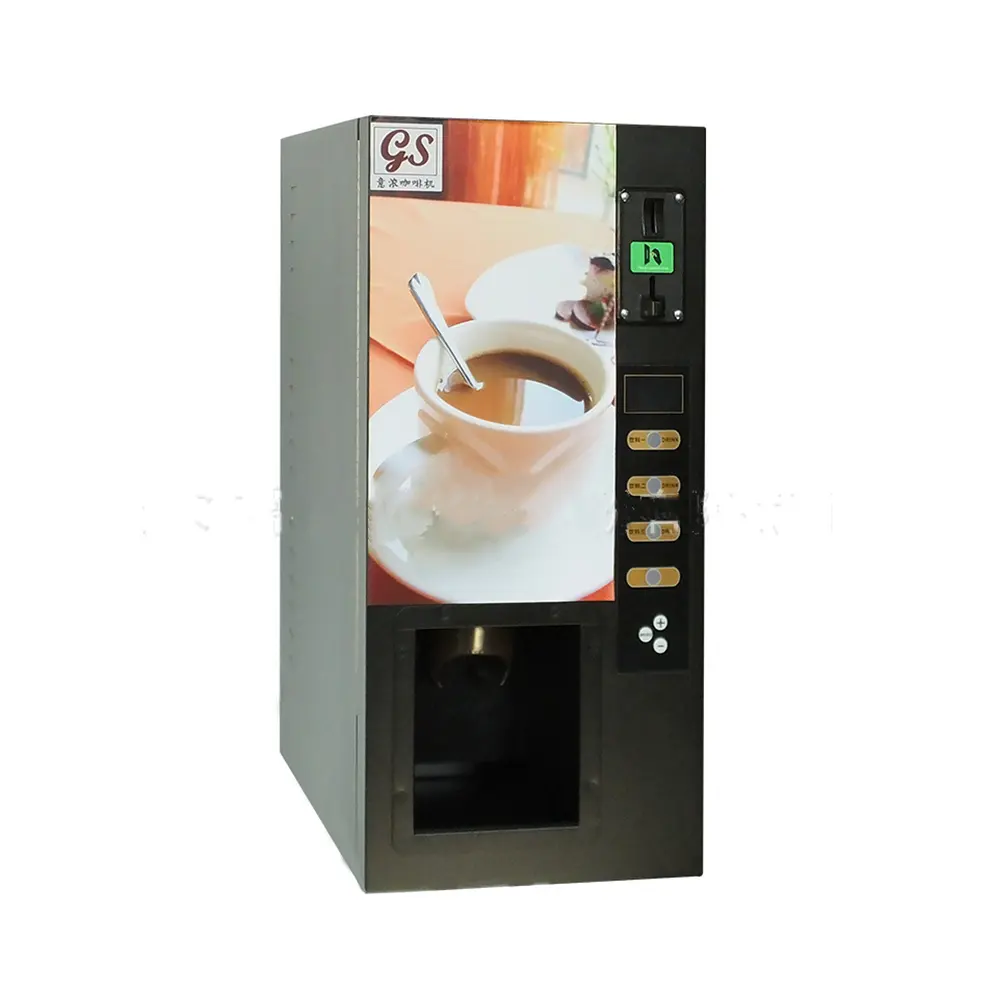 Distributore automatico di caffè elettrico a gettoni commerciale