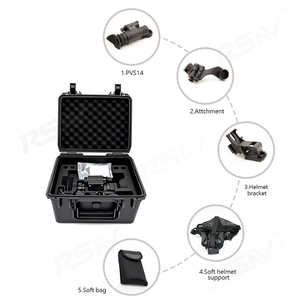 RSNV PVS14 Monocular de Visión Nocturna PVS-14 Gen2+ <span class=keywords><strong>IIT</strong></span> con Tubo de Fósforo Blanco Verde, Listo para Usar, Montado en la Cabeza, NVMD PVS 14 RSNV PVS14 Re - Product Image 5