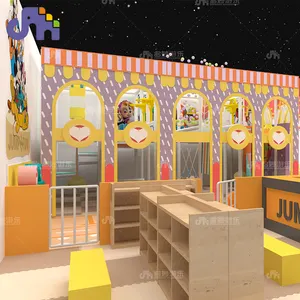 Domerry 400m * m personnalisé parque infantil intérieur équipement de divertissement pour enfants aire de jeux intérieure aire de jeux pour bébé