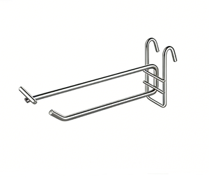 Soporte de estantería de supermercado OEM/ODM personalizado, gancho metálico cromado tipo capa <span class=keywords><strong>para</strong></span> exhibidores minoristas <span class=keywords><strong>para</strong></span> colgar productos - Product Image 3
