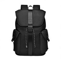 Sac à dos pour ordinateur portable imperméable, grande capacité, en tissu Oxford, pour voyages et école, unisexe, décontracté, avec logo personnalisé