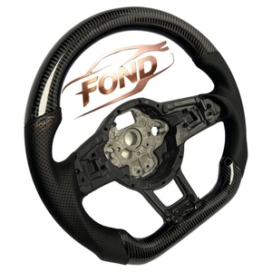 Volante Deportivo Personalizado de Fibra de Carbono para VW <span class=keywords><strong>Golf</strong></span> MK5/MK6/MK7, Passat, CC y <span class=keywords><strong>GTI</strong></span> - Product Image 2