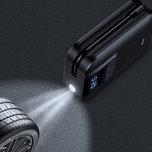 USAMS-minibomba de aire portátil para coche, Inflador de neumáticos inalámbrico con pantalla Digital Led, recargable, <span class=keywords><strong>2021</strong></span> mAh, 5000 - Product Image 4