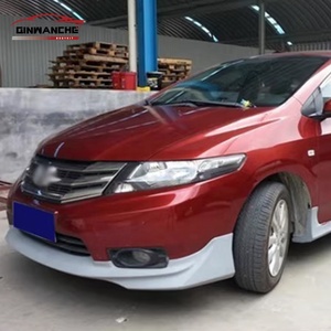 Factory Wholesale Car <strong>Body</strong> <strong>Kit</strong> for <strong>honda</strong> <strong>City</strong> 08-13 Front <strong>Bumper</strong> Lip Rear Lip Side Skirts - Product Image 2