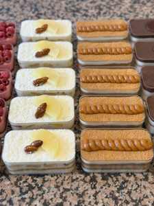 Boîtes en plastique transparentes rondes pour biscuits, petits gâteaux, pâtisseries et mousses – Vente en gros - Product Image 6