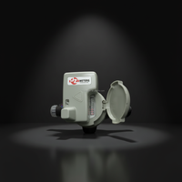 Compteur d'eau intelligent multi-jets en nylon de haute qualité de type France, IP65, OEM, avec garantie de 3 ans
