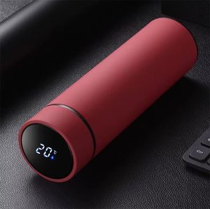 Inteligente Termos Digital 500ml Stainless Steel LED Smart Temperature Display Thermal Flask <b>Cup</b> Water Bottle With <b>Tea</b> Strainer - Product Image 2