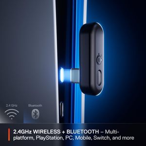 หูฟังเกมมิ่งไร้สาย SteelSeries <span class=keywords><strong>Arctis</strong></span> GameBuds 2.4GHz <span class=keywords><strong>5</strong></span>.3 ANC IP55 กันน้ำ เล่นได้นาน 40 ชั่วโมง - Product Image 5