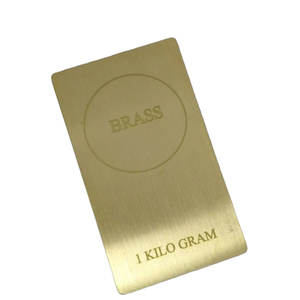 แผ่นเชื่อมโลหะทองเหลืองแท่ง500ก. ของที่ระลึกปรับแต่งลวดลายได้ - Product Image 1