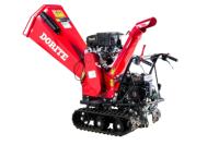 15pk 420cc Twin Blade Drumsysteem Track Hout Chipper Mulcher Shredder Machine Tak Logger Professionele Boom Shredder