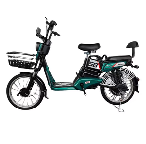 Ruedas de 20 pulgadas recién lanzadas Ebike 350W 500W 48V 12AH 20AH Bicicleta eléctrica de dos plazas para adultos - Product Image 2