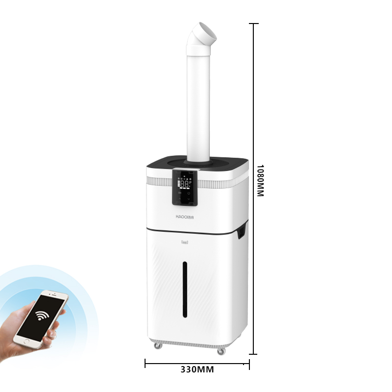 CE Industrial Humidifier With Wifi TUYA APP 30L Smart Air Ultrasonic Humidifier Machine
