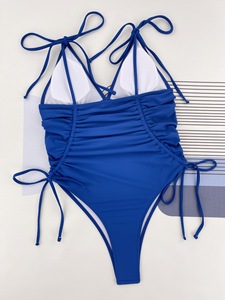 WG Wholesale Tummy Control Beachwear Bathing Suits Bikini <strong>Swimsuit</strong> <strong>Ladies</strong> Sexy Bikini Set One Piece Fitness Swimwear - Product Image 5