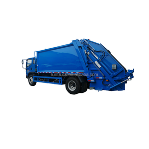 Camion compacteur de déchets Shacman 4x2 d'occasion, 12-18 m³ de capacité, avec bras de compression automatique et pompe à bras oscillant - Product Image 3