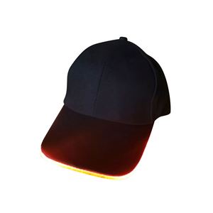Casquette de baseball LED personnalisée avec logo, vente en gros, accessoires de fête en plein air, casquette LED de haute qualité avec visière lumineuse - Product Image 4