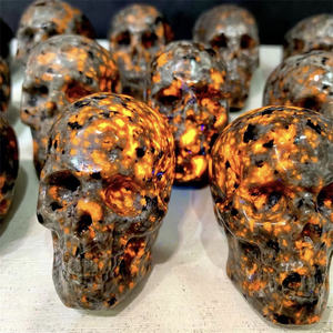 ナチュラルクリスタルスカルリアクティブスピリチュアルヒーリングストーンクォーツユーパーライトスカル - Product Image 6