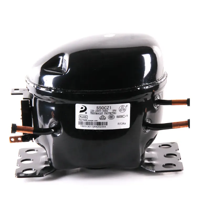 S50CZ1 R134a 1/6HP LBP Портативный Компрессор льда компрессор холодильника-конденсаторные Холодильные части