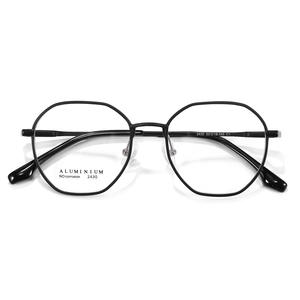 Montures de lunettes en alliage d'aluminium et de magnésium, monture octogonale complète, légères, décontractées, unisexes, pour adultes, 2430 - Product Image 1
