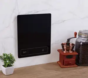 Balança digital inteligente com calculadora nutricional, balança inteligente de cozinha e vidro para alimentos, com design mais recente, Bluetooth, 15kg