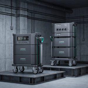 สถานีพลังงานแสงอาทิตย์ 4000W 3000W 2000W พร้อมแบตเตอรี่ลิเธียม และสถานีพลังงานแสงอาทิตย์ไฮบริด 3KW H1003 4000W 3000W 2000W รุ่น H1003 - Product Image 1