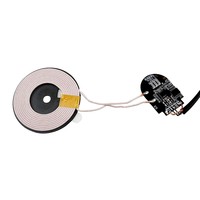 Module de charge sans fil Qi2 15W à bobine unique avec port USB, carte PCBA de bobine émettrice, fabrication OEM personnalisée