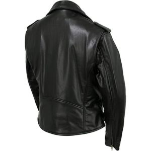2025 cuero USA MADE mujer negro Flaunt Premium clásico estilo motocicleta chaqueta de cuero modelo MLJKL5004 - Product Image 1