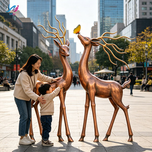 Escultura de Animales de Resina Personalizada, Adorno Artesanal, Decoración Pintada Duradera para Parques y Paisajes Exteriores - Product Image 4