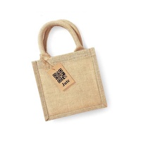 Sac fourre-tout en jute personnalisé 100 % écologique avec poignées, motif lettres, logo, taille et marque personnalisés, réutilisable pour le shopping