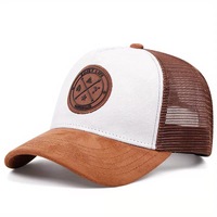 Gorra Trucker de Malla Transpirable para Moda Urbana, Hip Hop, Playa, Casual, Fiesta, con Logotipo Personalizado y Etiqueta de Goma