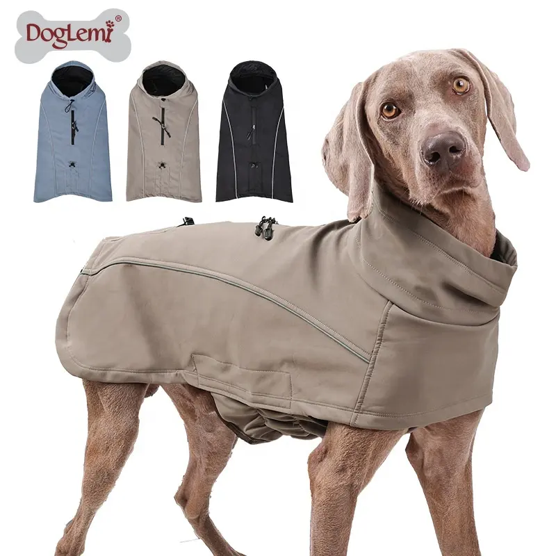 Теплая одежда для домашних животных водонепроницаемая и толстая одежда для собак