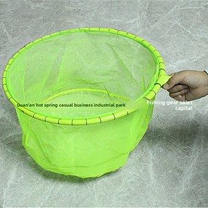 <span class=keywords><strong>Rueda</strong></span> de bicicleta plegable de acero inoxidable Nano Sports, red de pesca anticolgante de secado rápido, Red de copia de <span class=keywords><strong>peces</strong></span> grandes, red profunda - Product Image 1