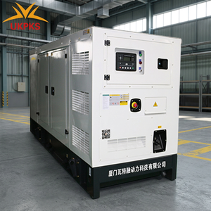 เครื่องกำเนิดไฟฟ้าดีเซลแบบโครงเปิด UKPKS 100kW 3 เฟส 4 สาย 230V 50/60Hz ระบายความร้อนด้วยน้ำ พร้อมระบบ ATS ควบคุมด้วยไฟฟ้า 24V DC ระยะไกล ประสิทธิภาพ 100% - Product Image 2