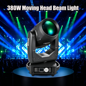 Faro mobile professionale Sharpy 380W Beam 17R RGBW 14 colori Spot Wash IP20 DMX512 CRI85 per concerti, DJ, discoteche e palcoscenici - Product Image 2