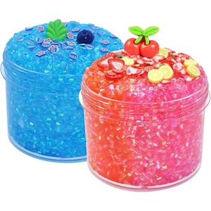 Kids Popularity Educational Kit <b>Slime</b> Making Kit Charms Glitter Accessories Toy 12 Colors Crystal Clear DIY <b>Slime</b> Kit - Product Image 2