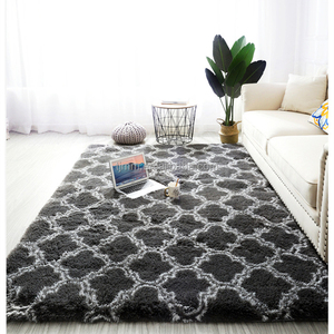 High Pile Shaggy Floor <strong>Rug</strong> Soft Indoor Plush <strong>Rug</strong> Shaggy Carpet Turkey Gradient <strong>Dark</strong> <strong>Grey</strong> Colour Shaggy <strong>Rugs</strong> - Product Image 4