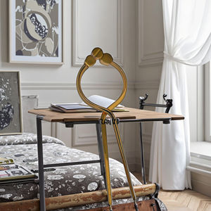 Divisor geométrico circular antiguo de 8 pulgadas con una mano para navegación, ingeniería de dibujo, navegación marina, fines náuticos-latón - Product Image 3