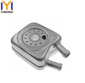 ออยล์คูลเลอร์สำหรับ VW Golf <span class=keywords><strong>Scirocco</strong></span> A6 A4 OEM 069118021B 0271170211 - Product Image 2