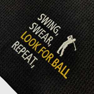 Juego de Dos Piezas Textiles, Toalla de Microfibra de Golf con Logotipo Bordado Triple, Gran Venta - Product Image 6
