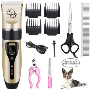 Tosatrice Professionale per Animali Domestici con Pettini Guida per Cani, Gatti, Cavalli e Altri Animali Domestici - Kit Toelettatura - Product Image 1